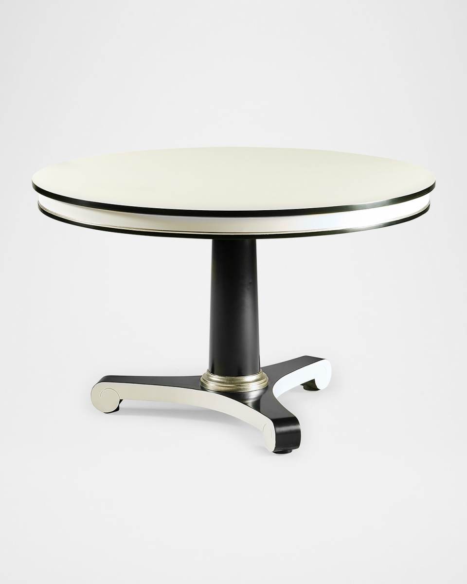 Dipole Biedermeier 48" Round Dining Table